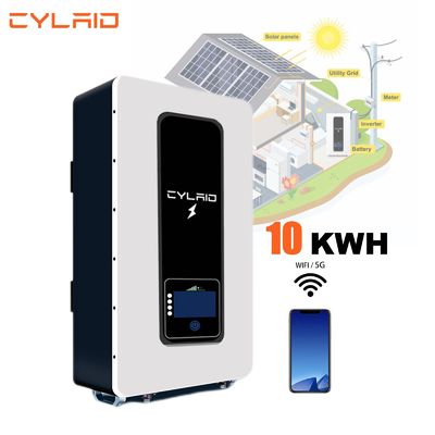 باتری ذخیره سازی انرژی 50A استاندارد شارژ / تخلیه فعلی 10kwh 48v 200ah