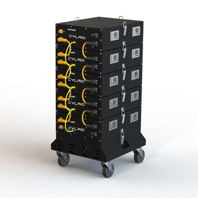 48 ولت 51.2 ولت 100 آمپر باتری لیتیوم یون بسته 10kW Lifepo4 لیتیوم عملکرد طولانی مدت